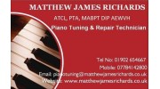 Matthew James Richards - Piano Tuner & Repair Technician Wolverhampton